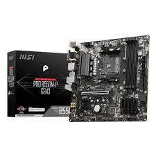 MSI PRO B550M-P GEN3 AMD AM4 Micro ATX Motherboard