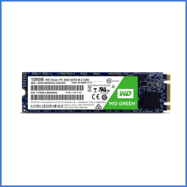 Western Digital 120GB M.2 SSD